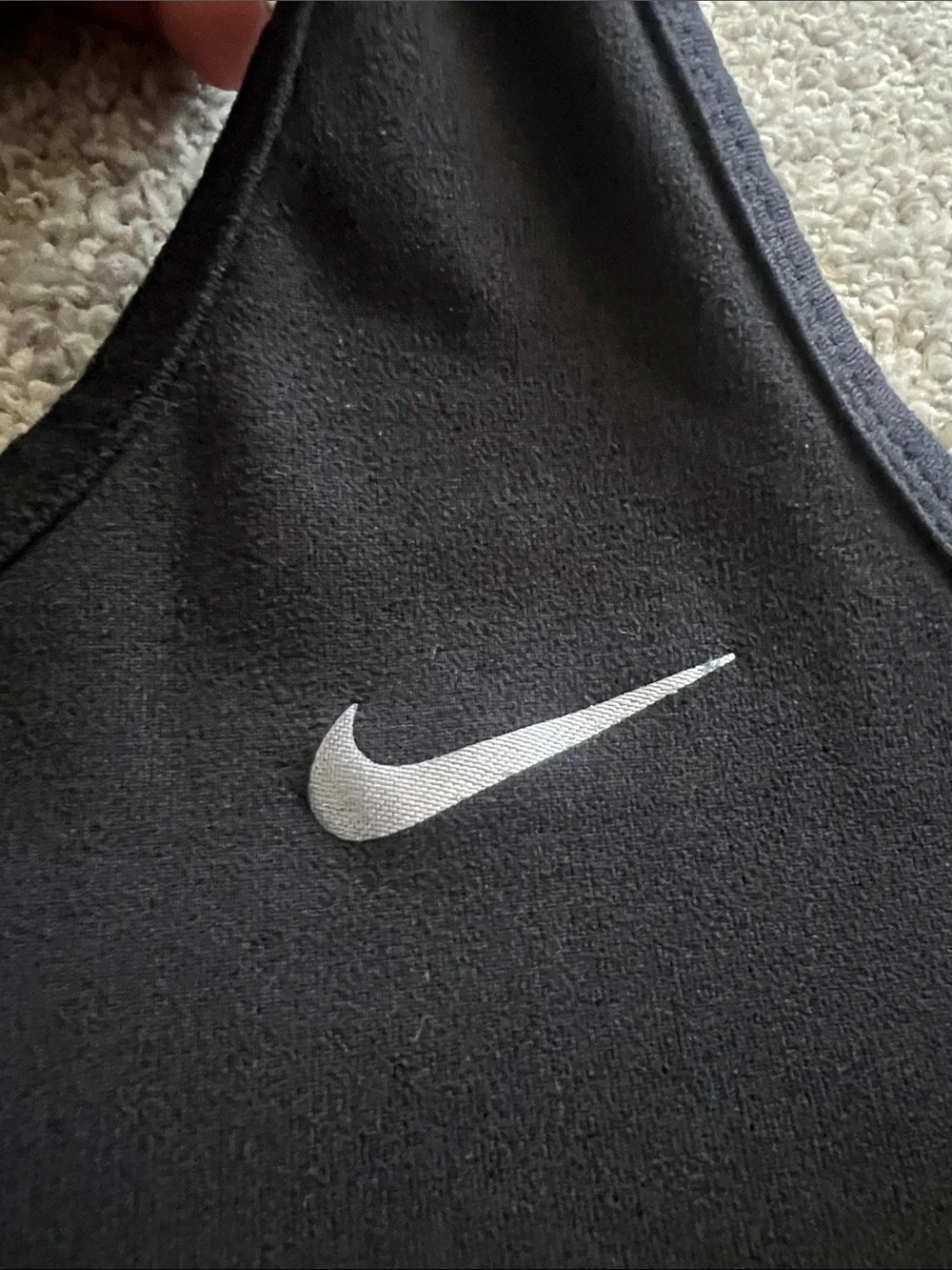 Nike Black Racerback Dri-FIT Tank Top